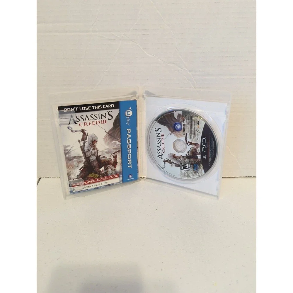 Assassin’s Creed III 3 Wal-Mart Sony Playstation 3 PS3 COMPLETE